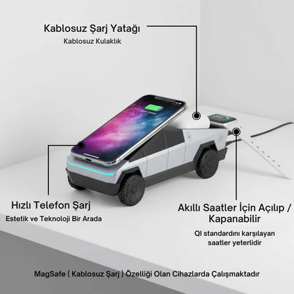 Cyber3in1® | 3'ü 1 Arada Şarj İstasyonu
