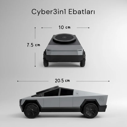 Cyber3in1® | 3'ü 1 Arada Şarj İstasyonu
